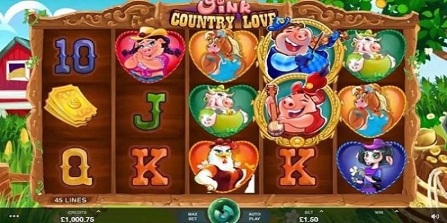 Oink Country Love Slot Review & Bonus