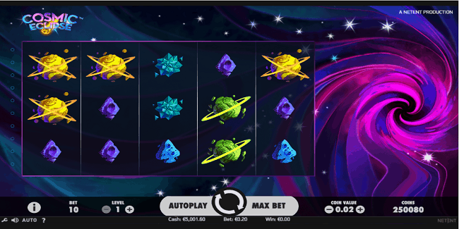 Cosmic Eclipse Slot Review & Bonus