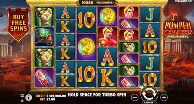 Pragmatic Play Pompeii Megareels Megaways Slot Review