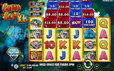 Congo Cash XL (Wild Streak Gaming) Slot Review